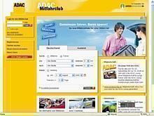 Neue Mitfahr-Plattform im Internet: ADAC Mitfahrclub